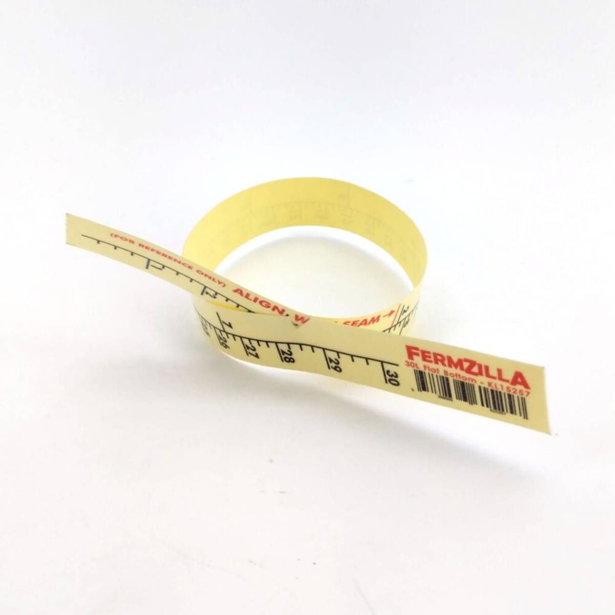 Self-Adhesive Measuring Sticker (For Fermzilla Flat Bottom 30L)