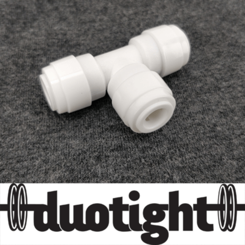 duotight – 8mm (5/16”) Female x 8mm (5/16”) Female Double Tee Piece - Image 3