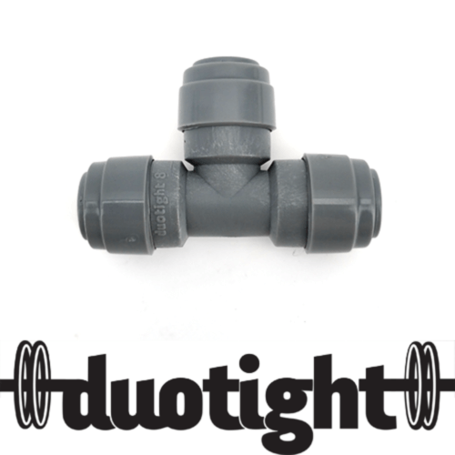 duotight – 8mm (5/16”) Female x 8mm (5/16”) Female Double Tee Piece