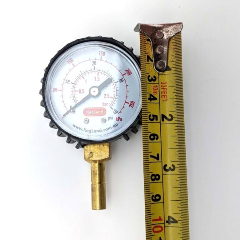 8mm (5/16") Push in Pressure Gauge 0-40psi - duotight compatible - Image 6