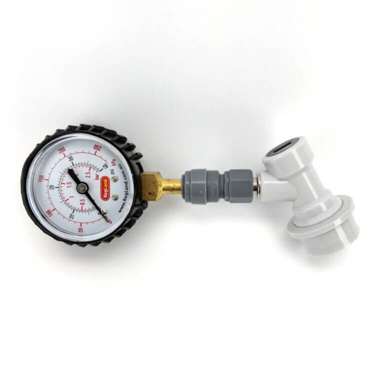 8mm (5/16") Push in Pressure Gauge 0-40psi - duotight compatible - Image 4