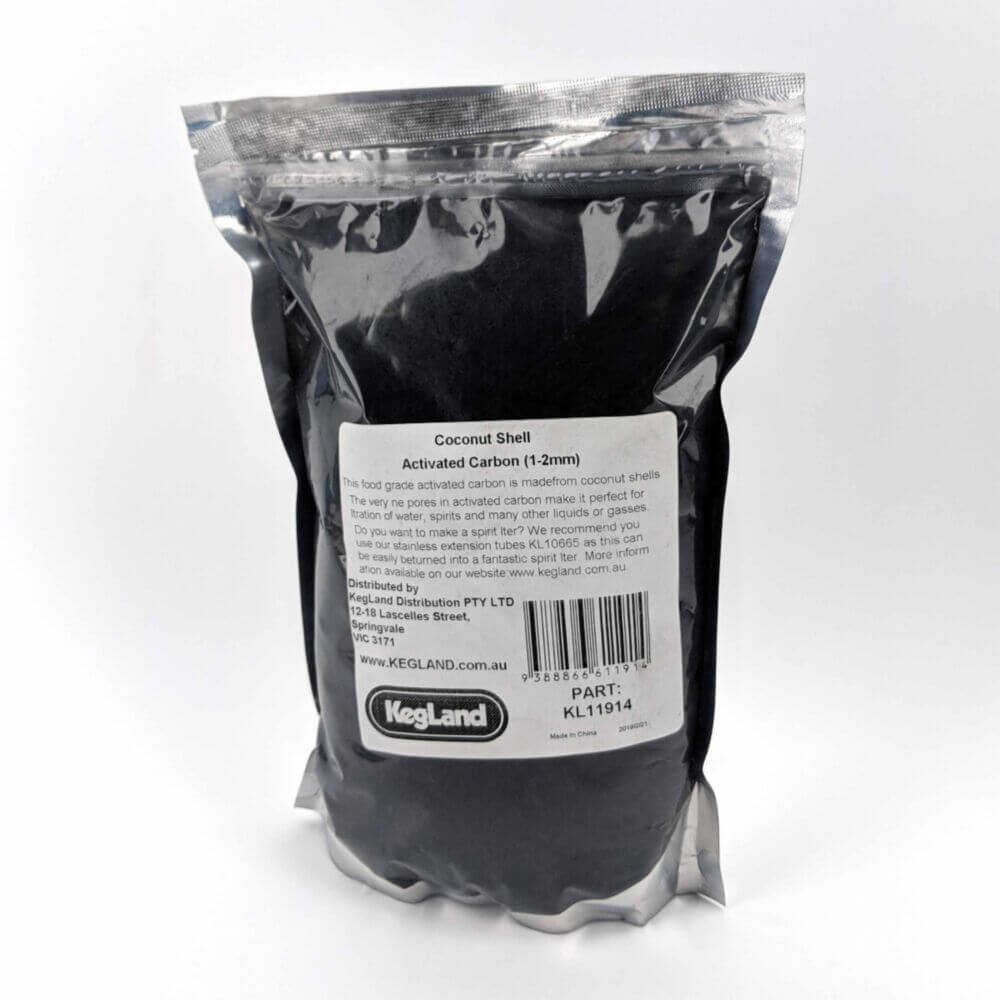 500grams Spirit Filtration Food Grade Activated Carbon 1-2mm (40mesh)