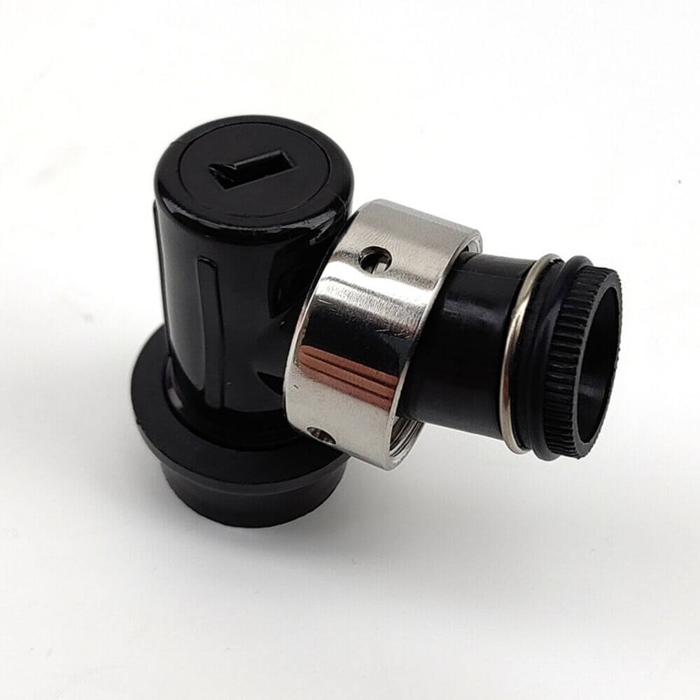 Ball Lock Disconnect (Black/Liquid) - with Integrated Tap Shank and Collar - Image 14