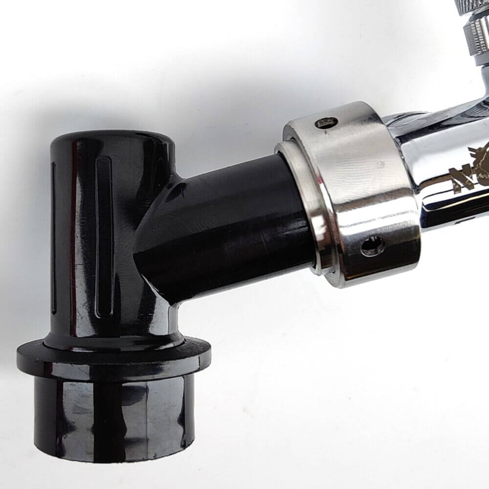 Ball Lock Disconnect (Black/Liquid) - with Integrated Tap Shank and Collar - Image 15