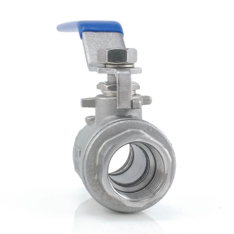 304 Full Bore Stainless Steel Ball Valve 1/2 BSP x 1/2 BSP