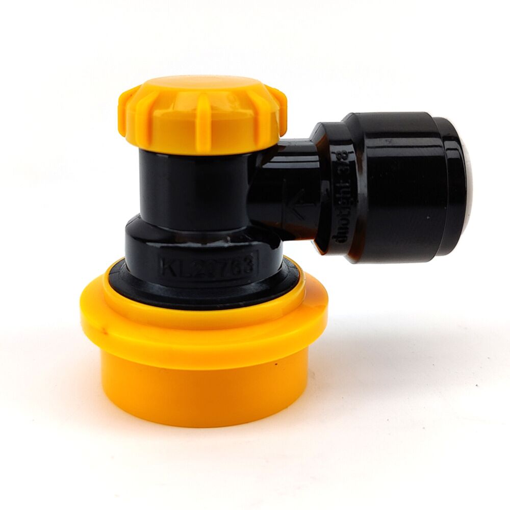 duotight 9.5mm (3/8″) x Ball Lock Disconnect – (Black + Yellow Liquid)