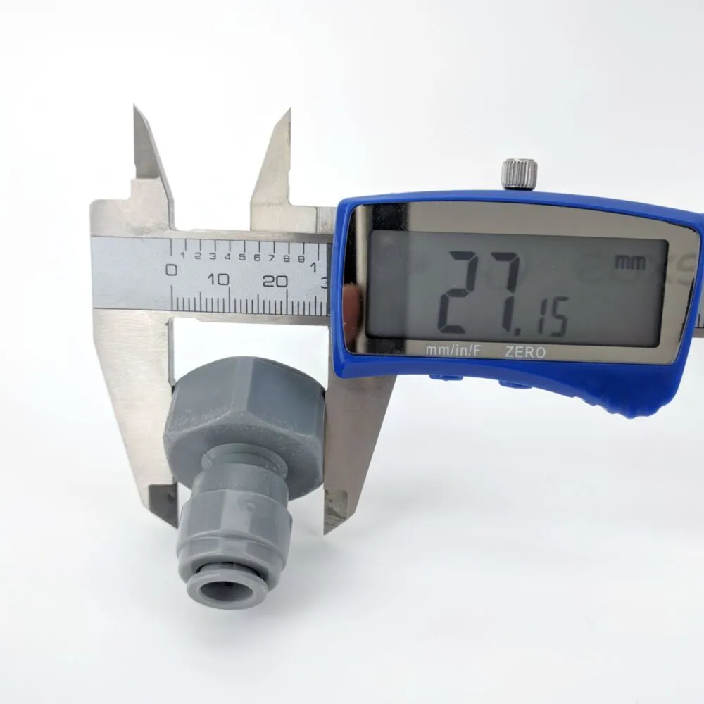 duotight 8mm (5/16") Push In Fitting to 5/8" BSP thread to keg coupler or tap shank - Image 9