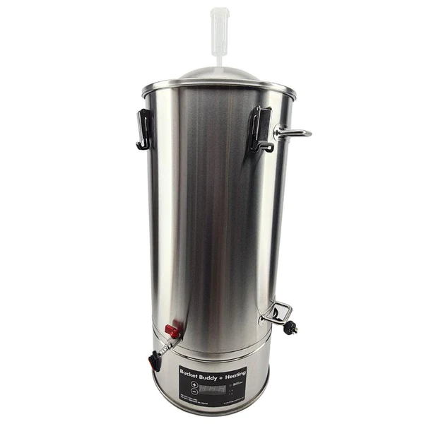 35L SS Bucket Buddy with Heating – Integrated 36 Watt Element 220-240V AC