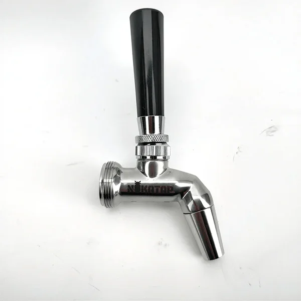 Black Plastic Draft Tap Handle – Long Slender Type