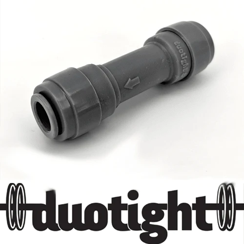 duotight – 8mm (5/16”) Female x 8mm (5/16”) Female One Way Check Valve (Gas)