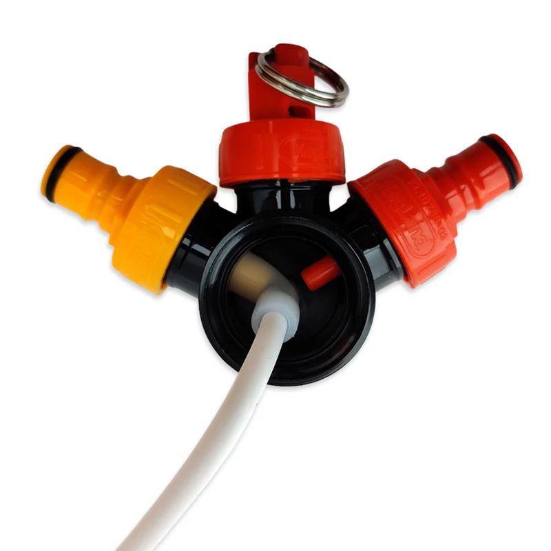 PCO38 Tapping Head Kit (Silicone Elbow, Tube, PRV, Carbonation caps and Filter)